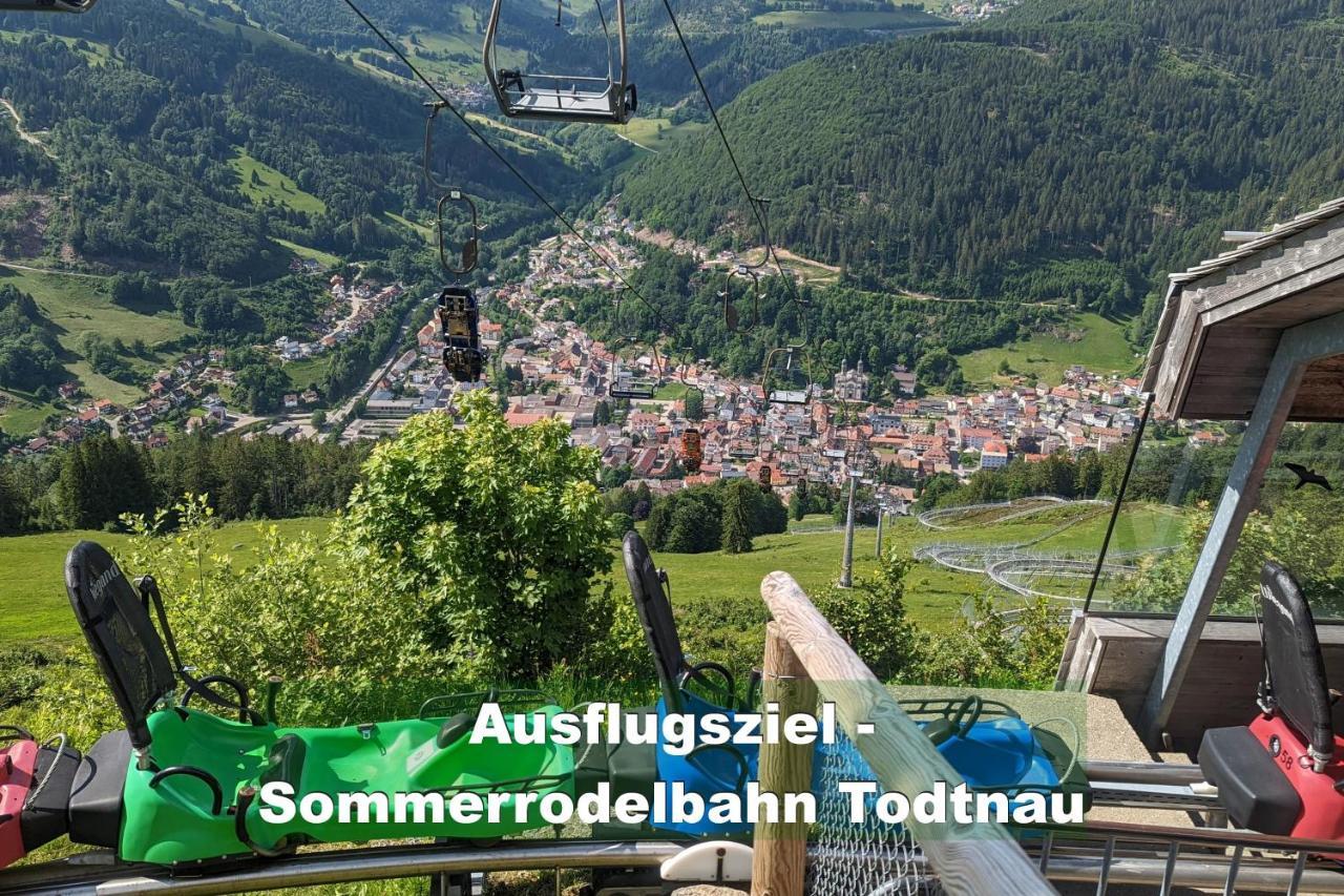 Wohlfuehl-Ferienwohnung 80 Qm, 8 Personen, Aussicht & Heimkino Todtnau Extérieur photo