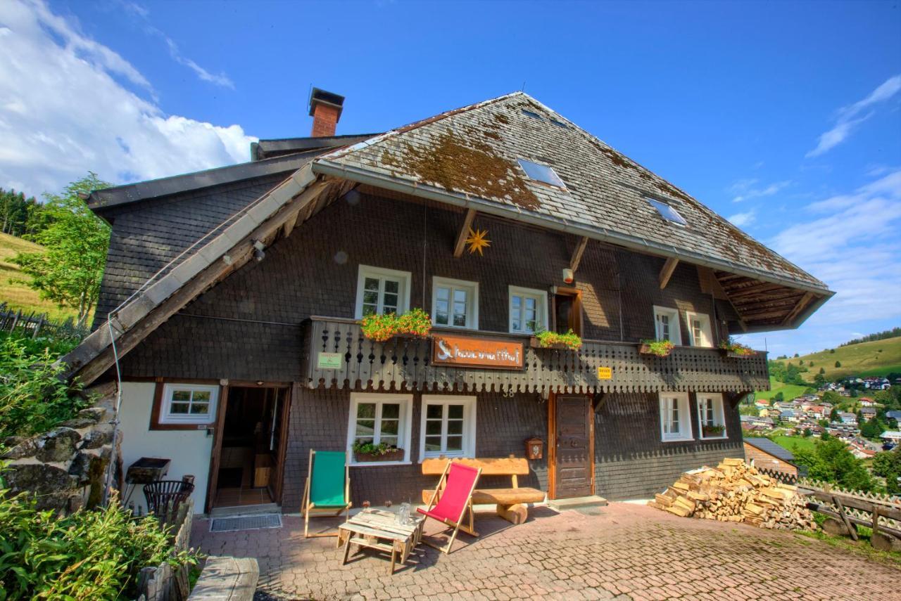 Wohlfuehl-Ferienwohnung 80 Qm, 8 Personen, Aussicht & Heimkino Todtnau Extérieur photo